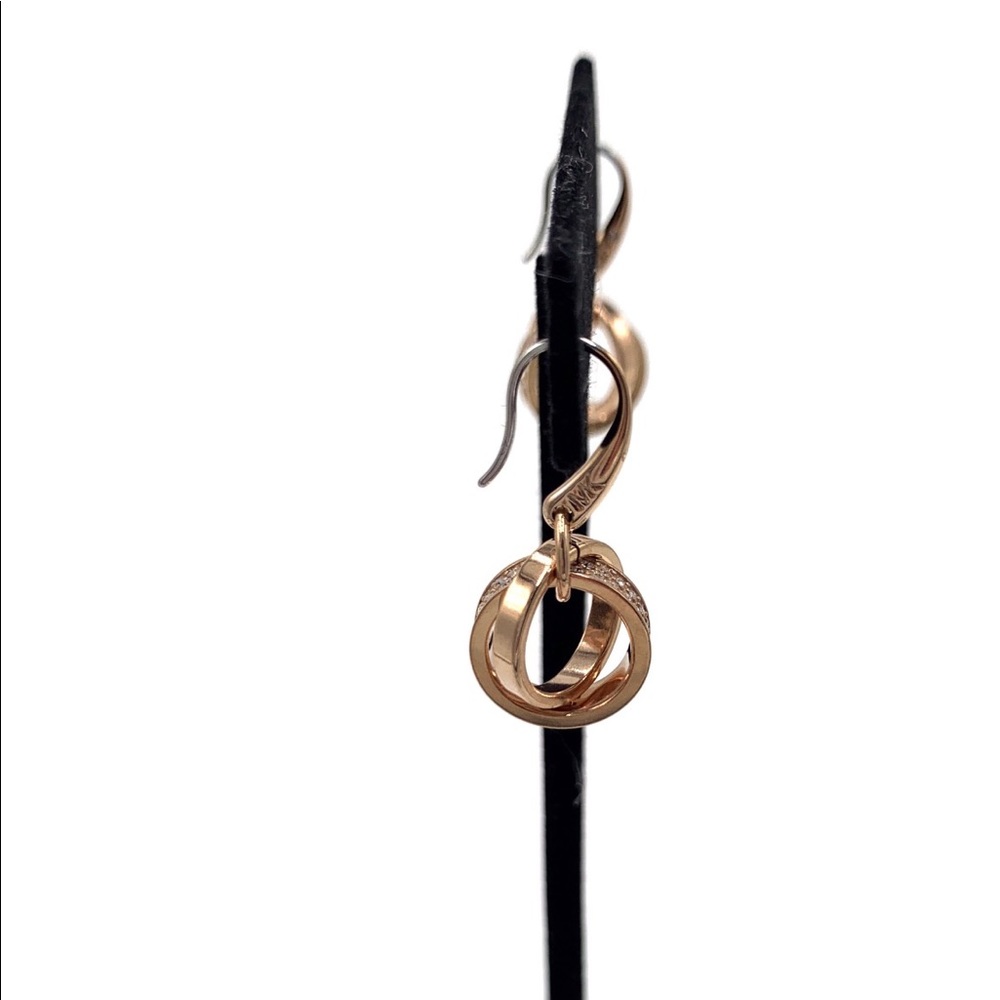 Michael Kors Double Linked Ring Earrings - Picture 3 of 5